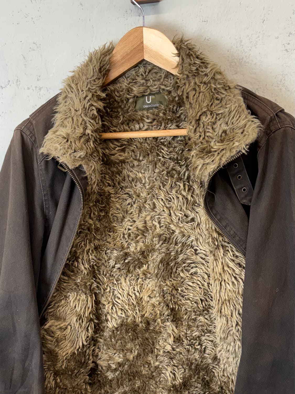 JPN 빈티지 포켓 퍼 코튼 자켓 상품이미지7