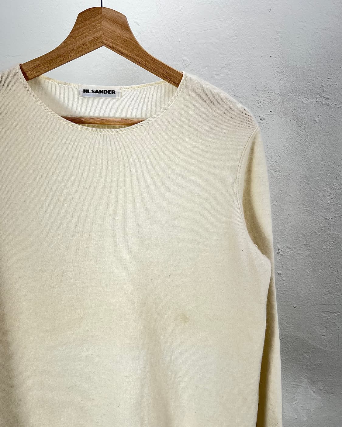 질샌더 스노우 에지 캐시미어 크루 넥 니트 스웨터 상품이미지3