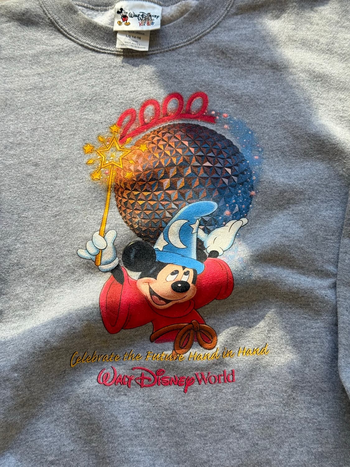 00s made in usa Disney Mickey Sweatshirt 상품이미지3