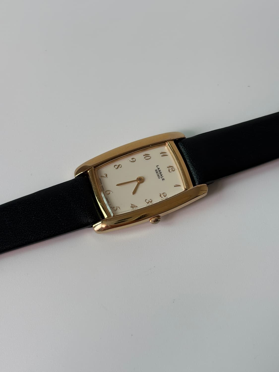 1980s Lassale Gold Tank Ladies Quartz 상품이미지3
