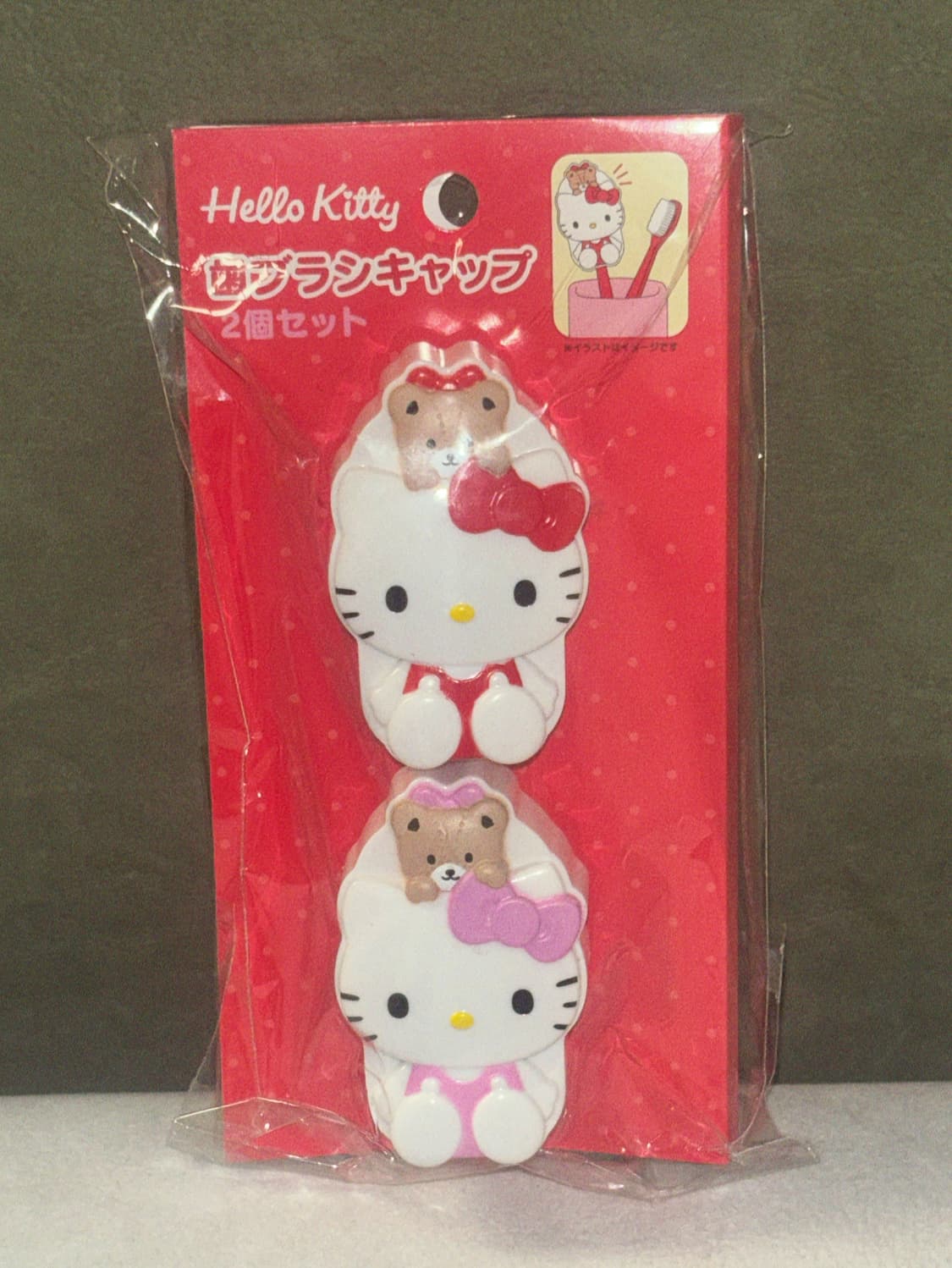 헬로키티 칫솔캡 세트 상품이미지1