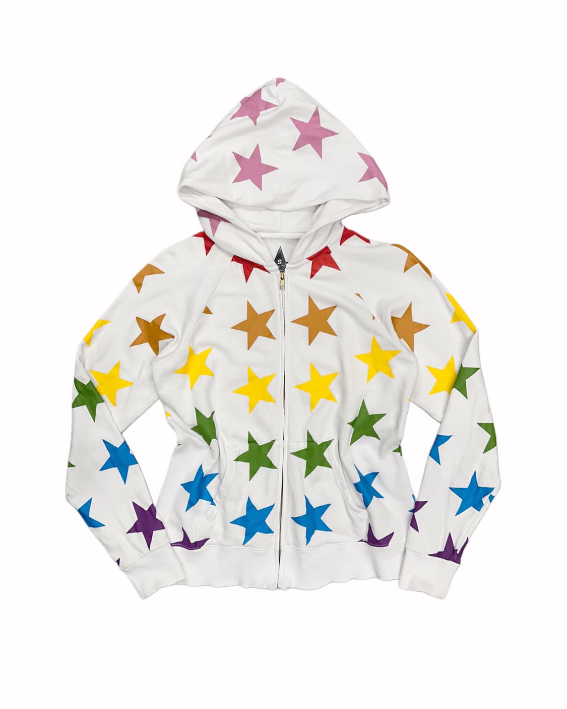 rainbow stars hood zip-up 상품이미지1