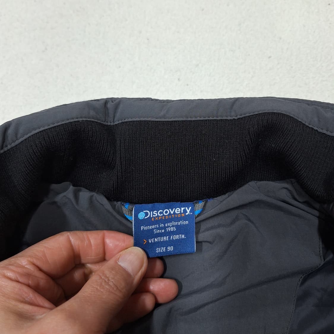 디스커버리  구스패딩90(상태최상) 상품이미지2