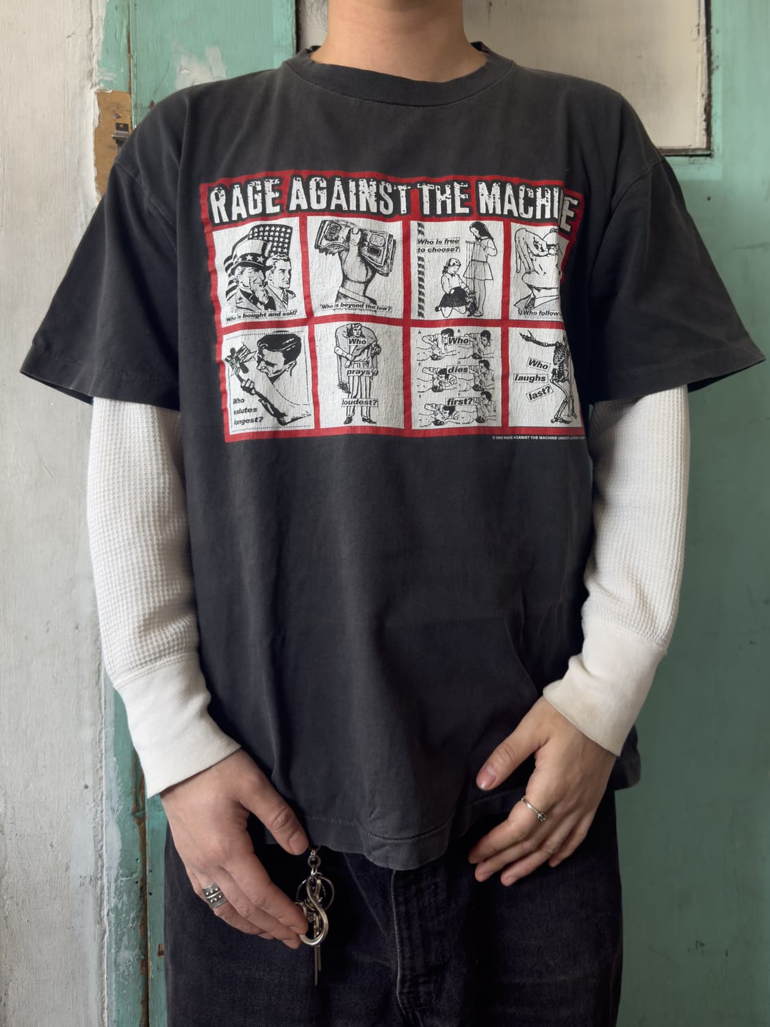 빈티지 티셔츠, 밴드티 써멀 롱슬리브  상품이미지8