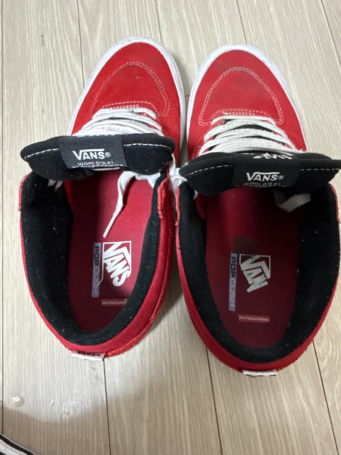 반스하프캡 레드 상품이미지6