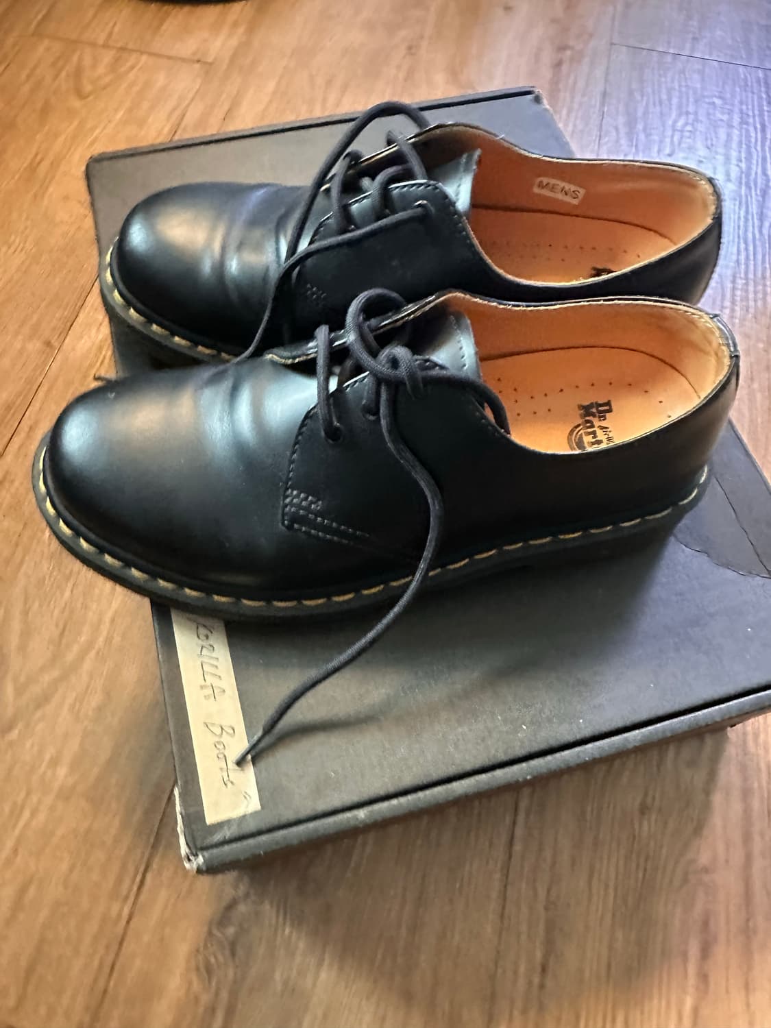 닥터마틴 스무스 블랙 1461 250사이즈  상품이미지3