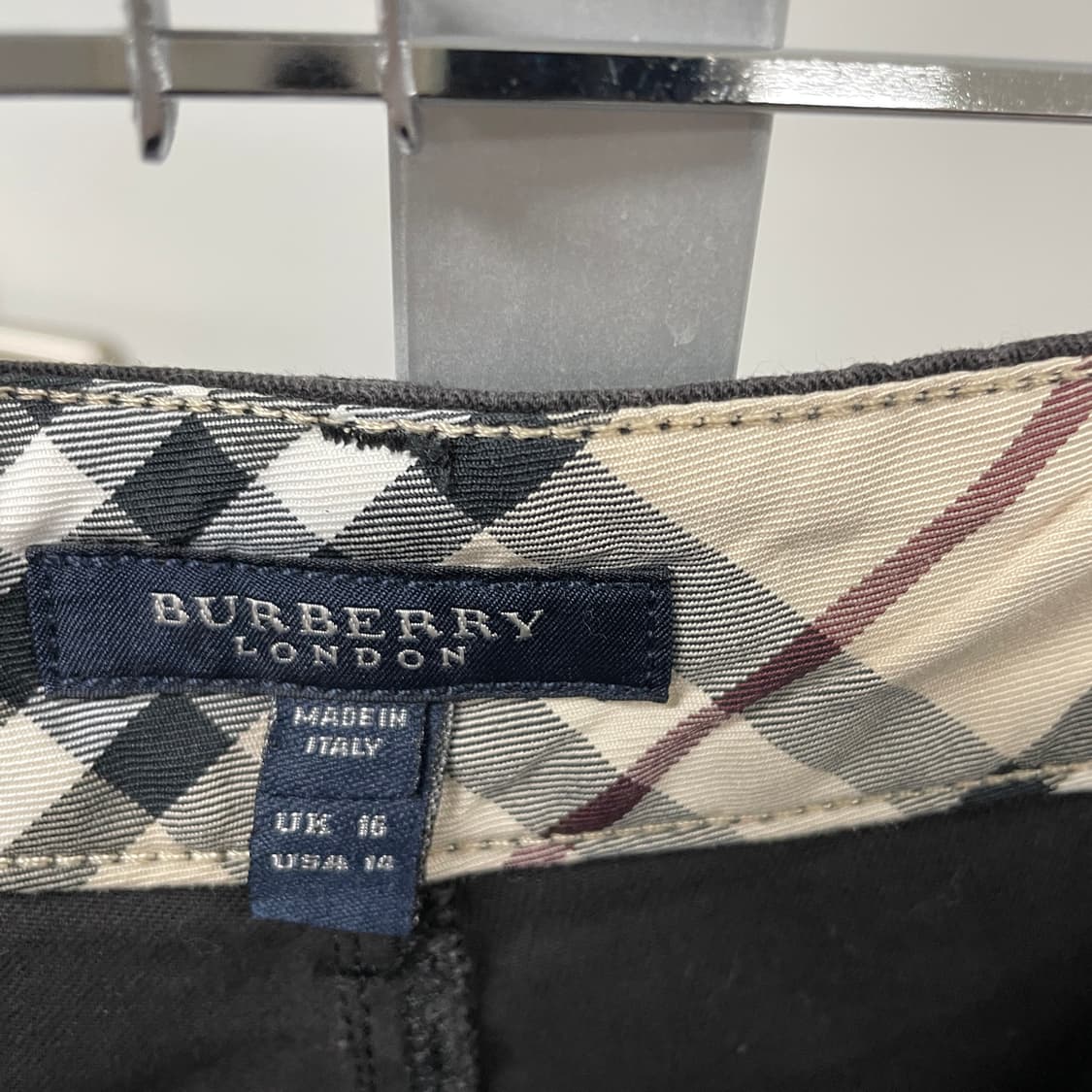 버버리 흑청 팬츠 16(W) 상품이미지6