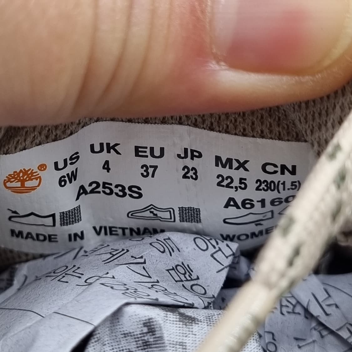 팀버랜드 여성운동화230 상품이미지6