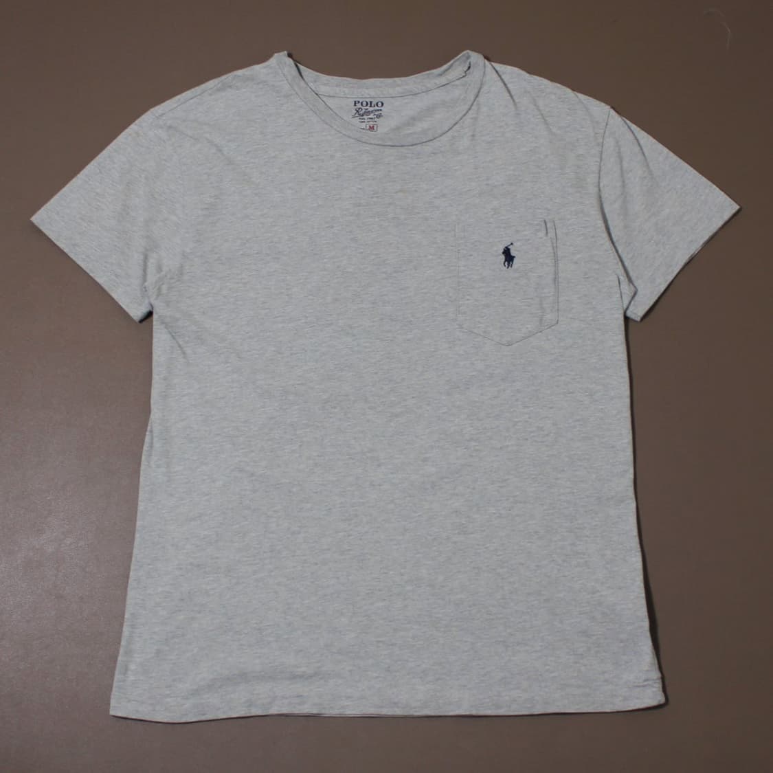 Polo 폴로 랄프로렌 그레이 반팔 라운드 티 상품이미지1