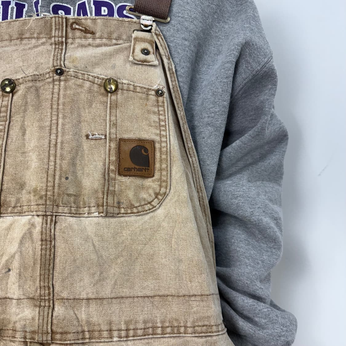 90‘s🇺🇸 Carhartt Work Overall 상품이미지4