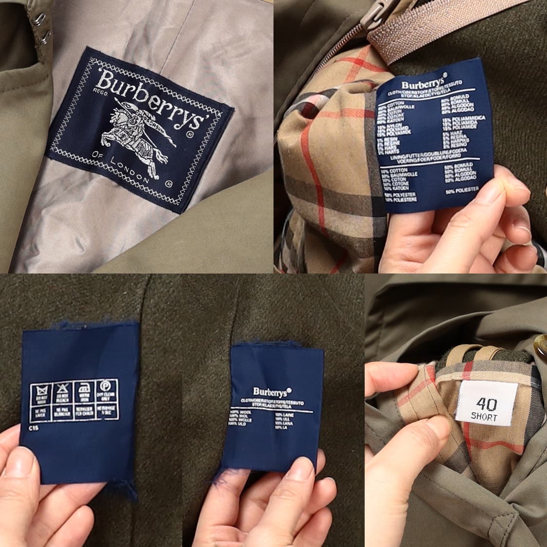 버버리 더블 롱 트렌치코트  상품이미지9