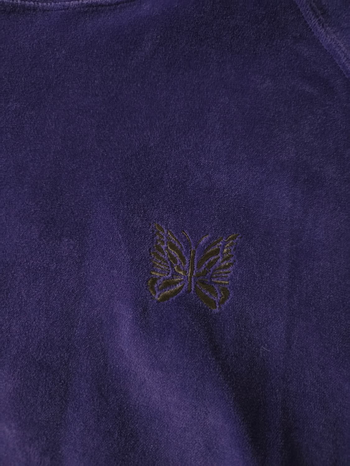 니들스 벨루어 후드티 퍼플(보라) 상품이미지4