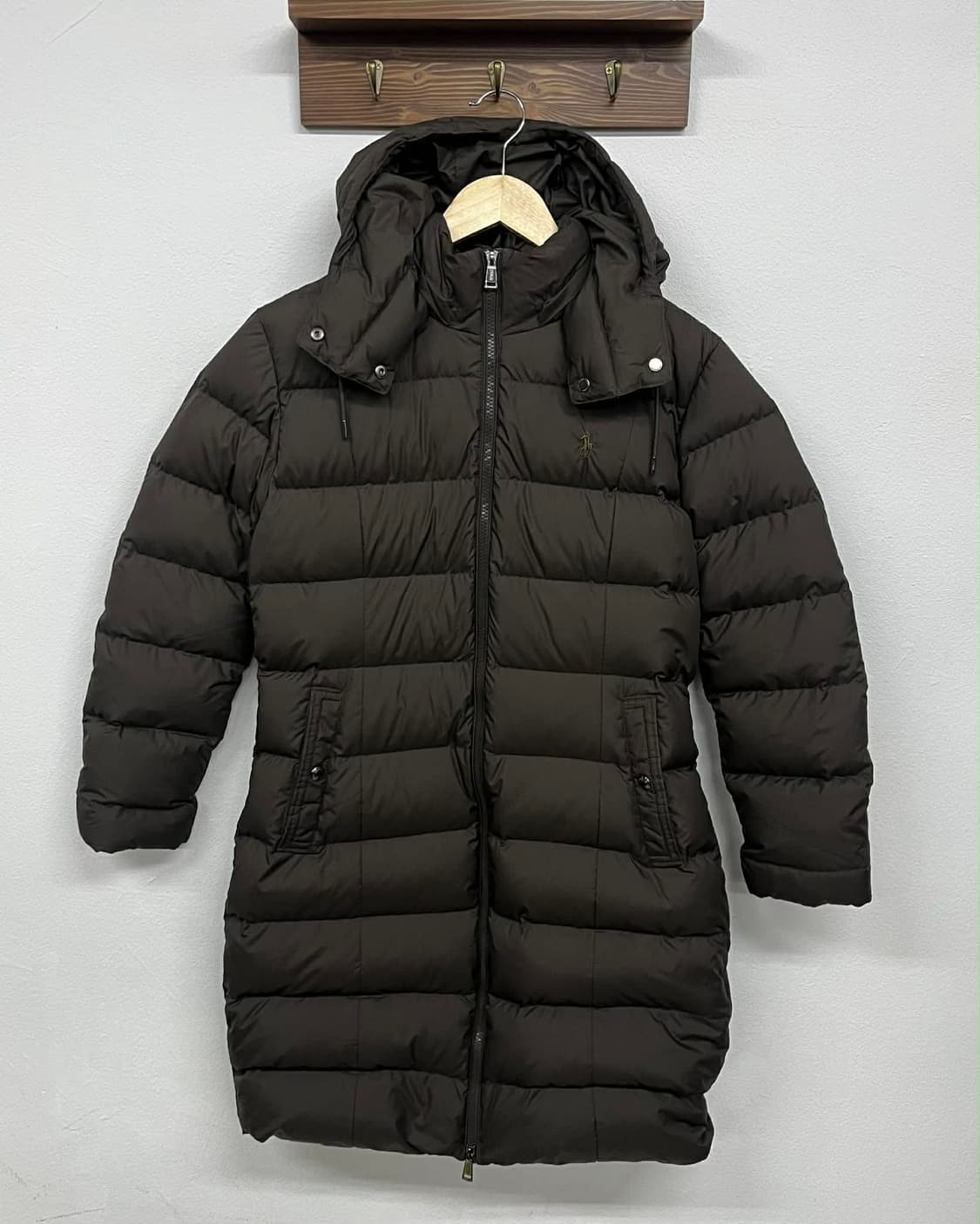 [S] 폴로 랄프로렌 다운 후드 롱패딩 상품이미지1