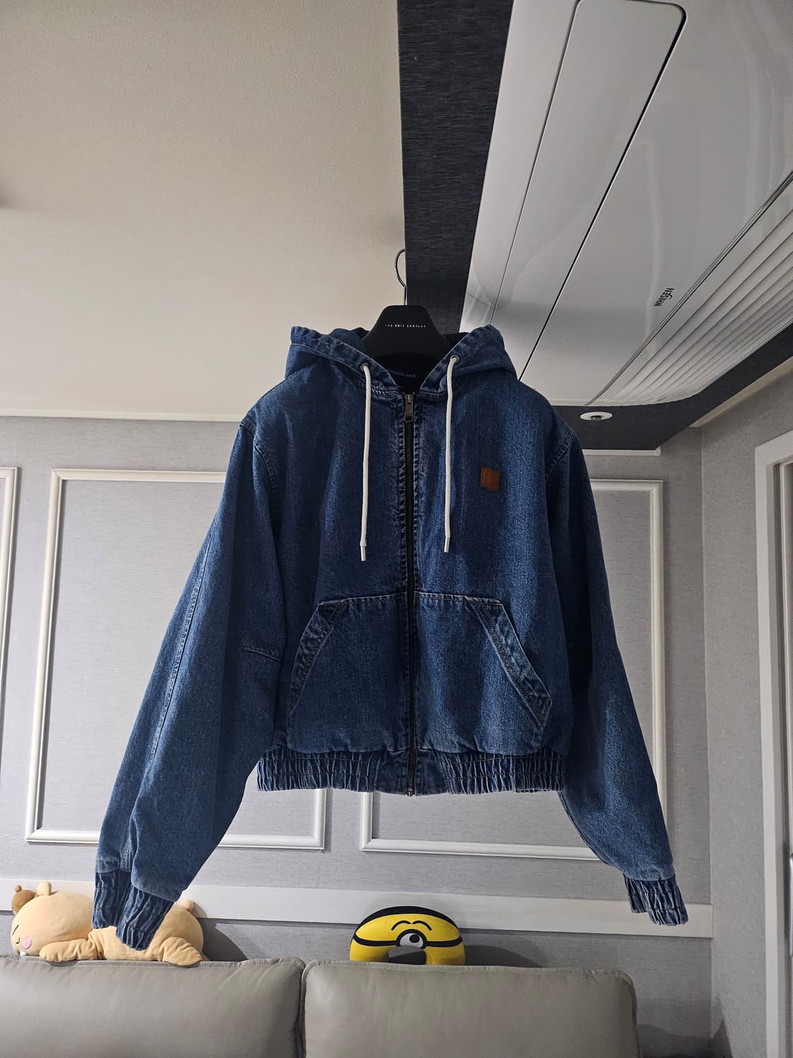 [거의 새것] 아더에러 시그니피컨트 데님 후드 워크 자켓 점퍼 xs 상품이미지1