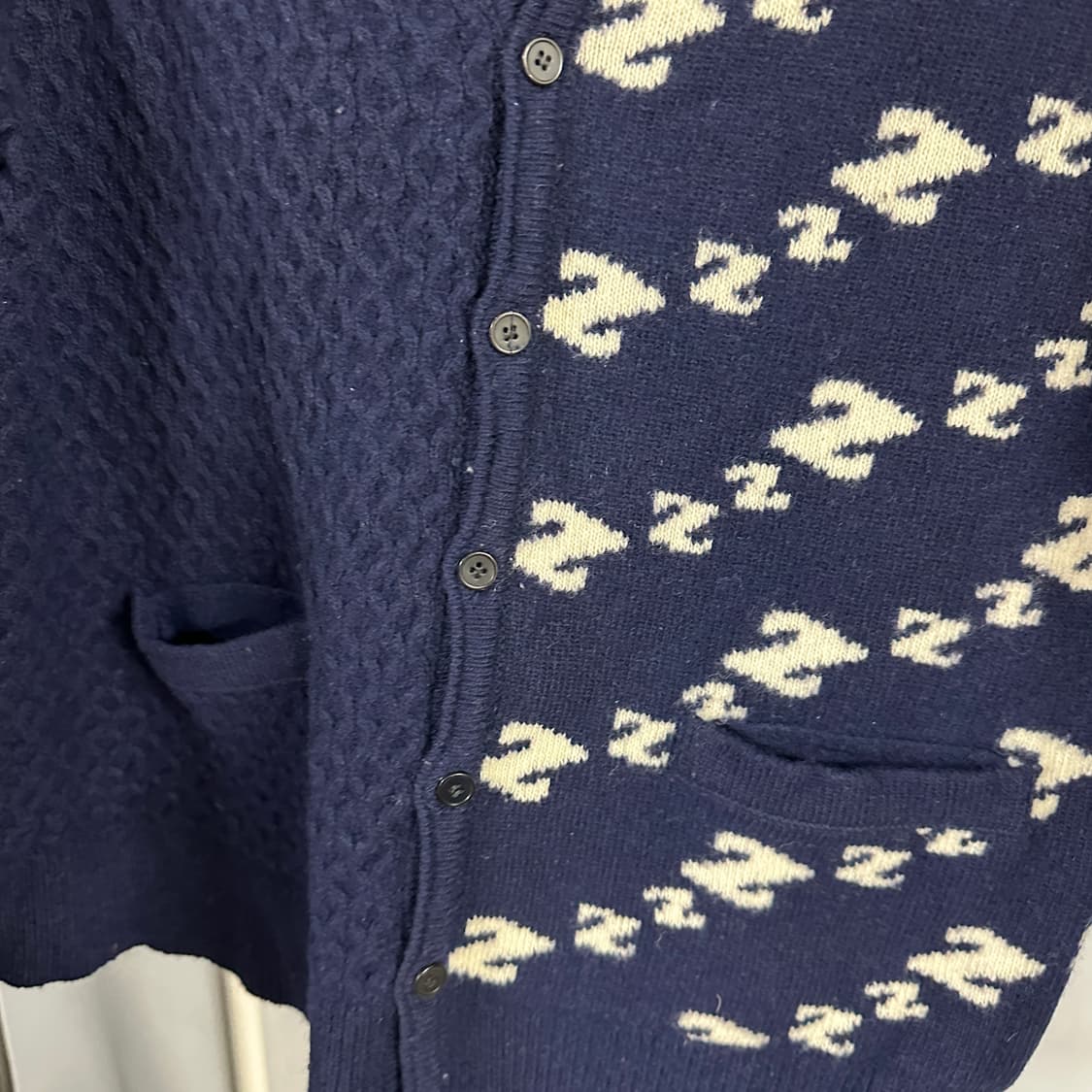 문수권 패턴 가디건 상품이미지3