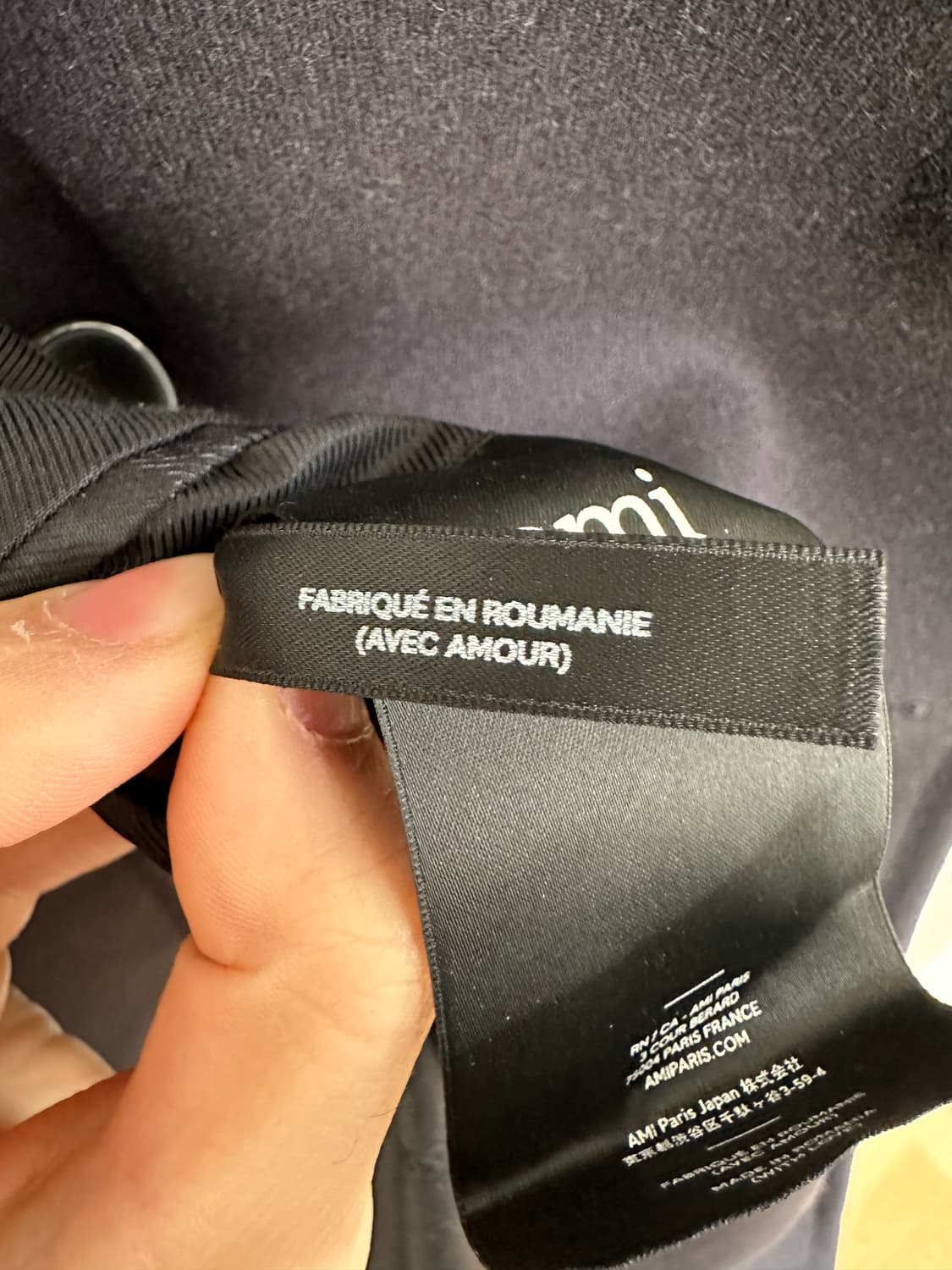 아미 오버사이즈 피코트 48(XL) 상품이미지9