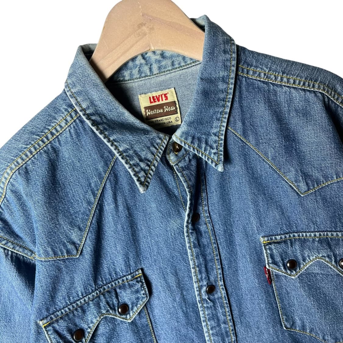 [Levi's] 리바이스 재팬 빅E 웨스턴 셔츠 상품이미지2