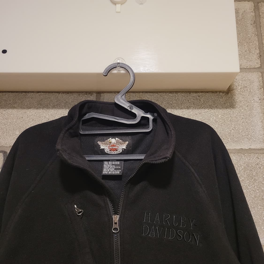 할리데이비슨 자수로고 플리스 자켓 S 상품이미지2
