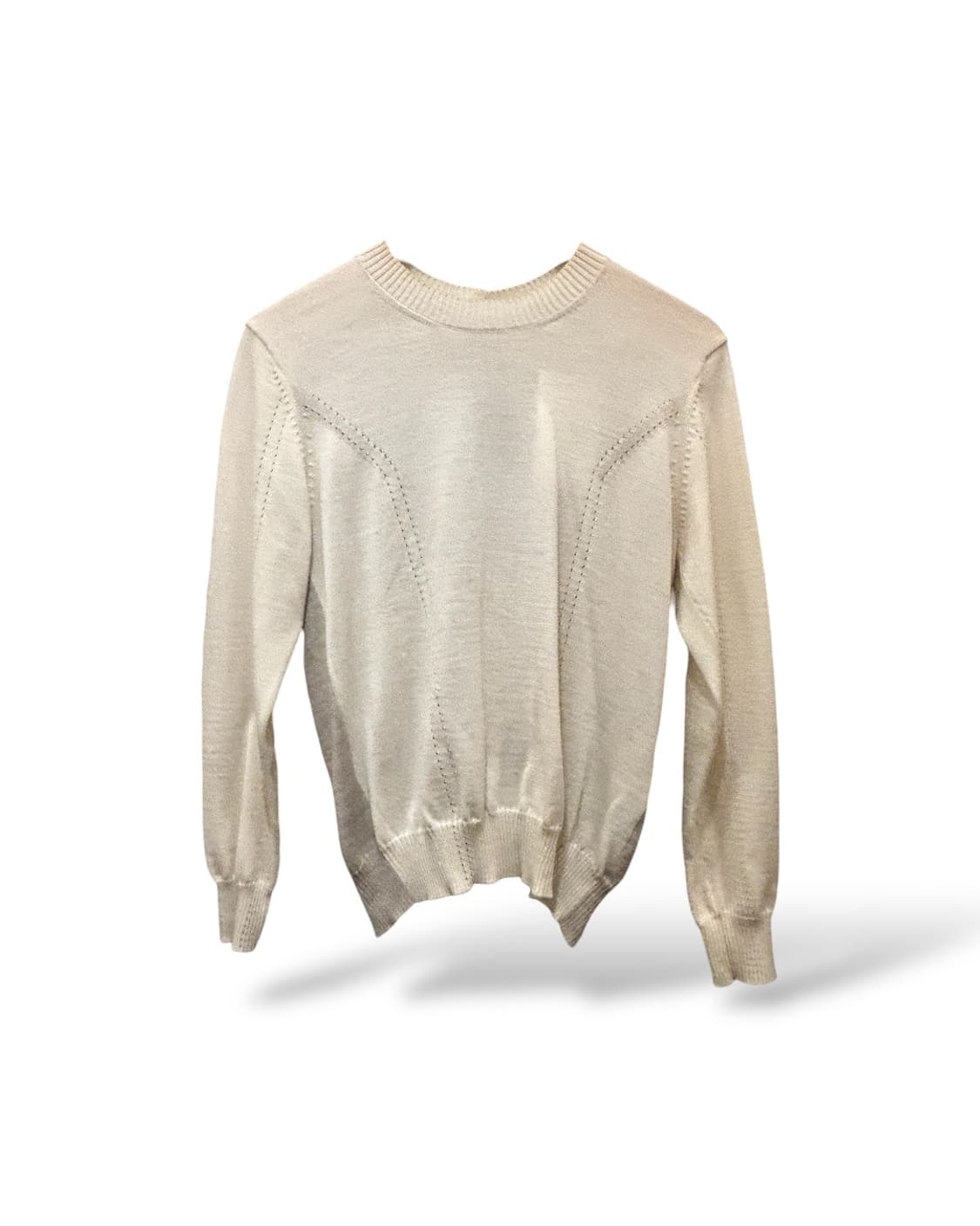 꼼데가르송 백버튼 컬러블록 니트 상품이미지2