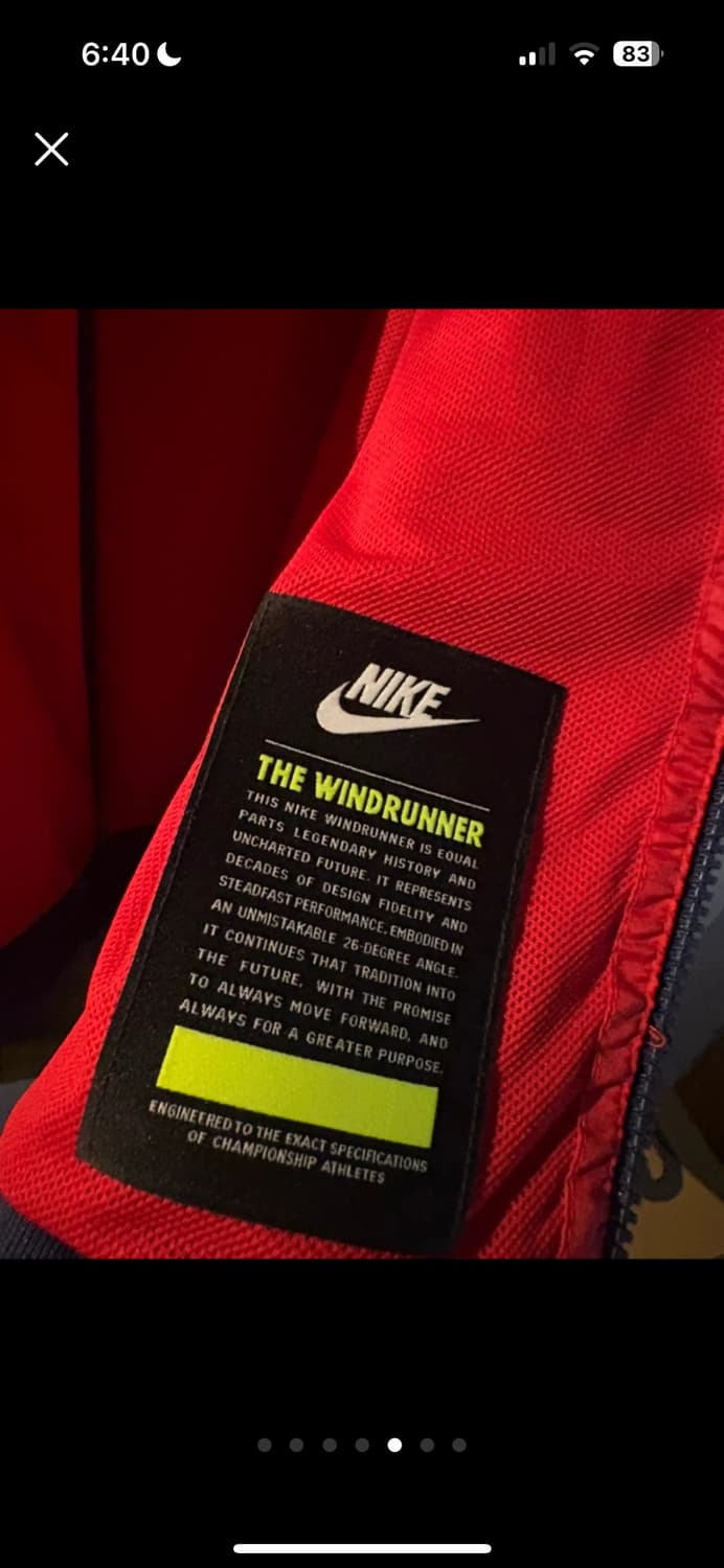 나이키 윈드브레이커 바람막이 상품이미지5