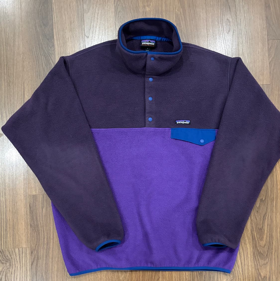 파타고니아 신칠라 퍼플/브라운 L사이즈  상품이미지1