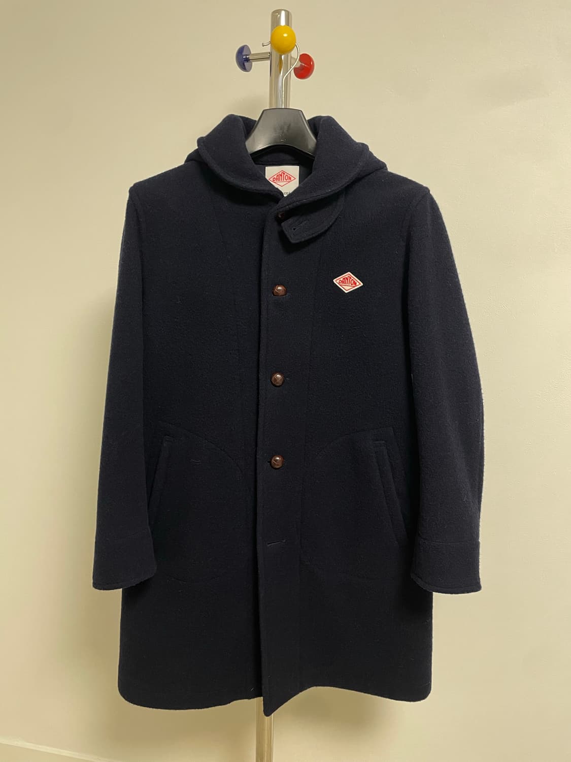 단톤 울 후드코트 네이비(42사이즈) 상품이미지1