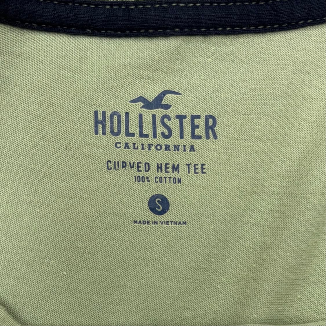 Hollister 홀리스터 올리브 반팔티 S 상품이미지5