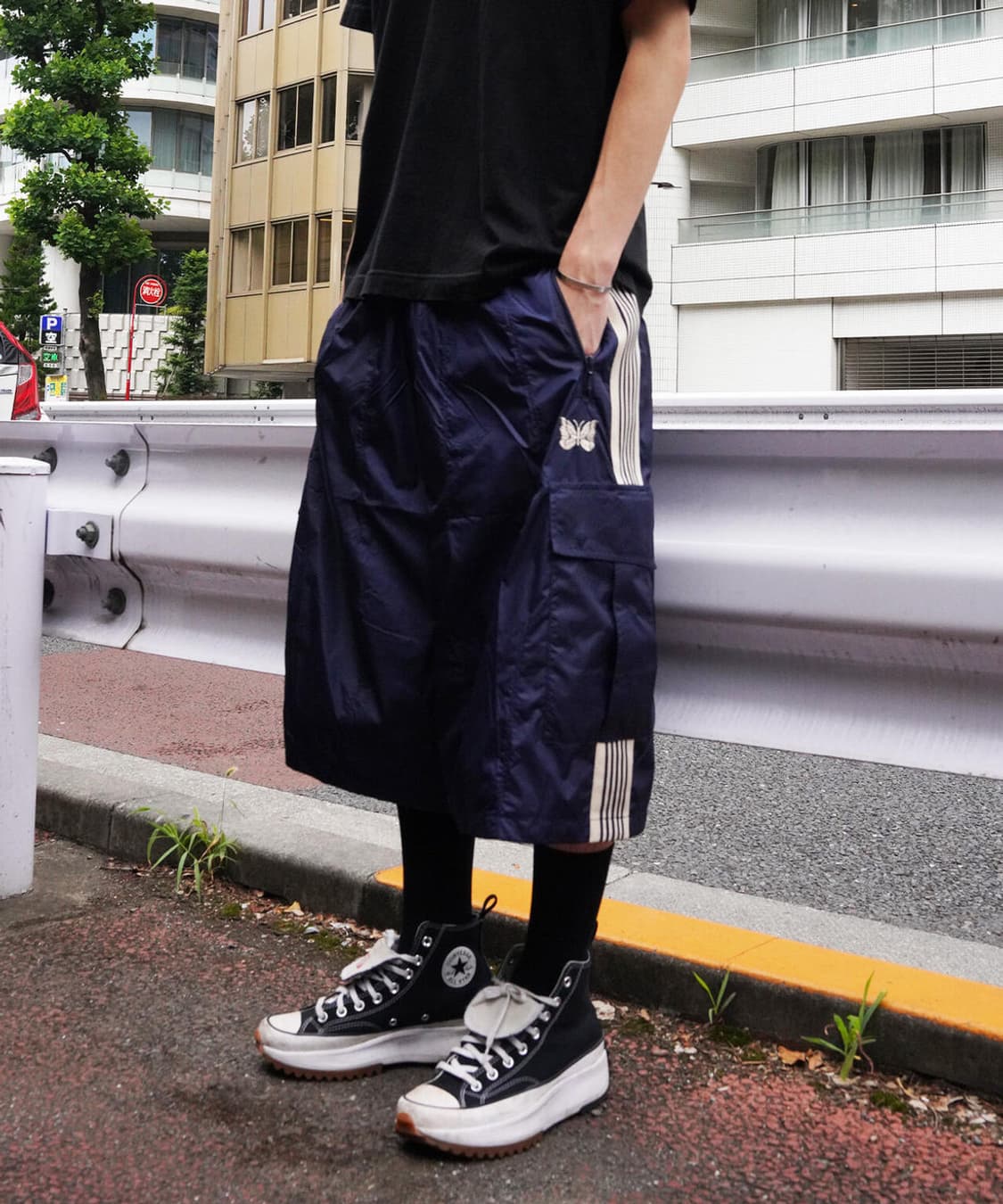 [M] 니들스 x LHP H.D. BDU 나일론 쇼츠 네이비 상품이미지10