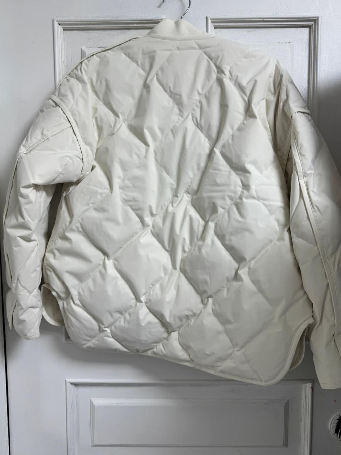 210 에디트 퀄팅 점퍼 머플러세트 55 새상품 상품이미지8