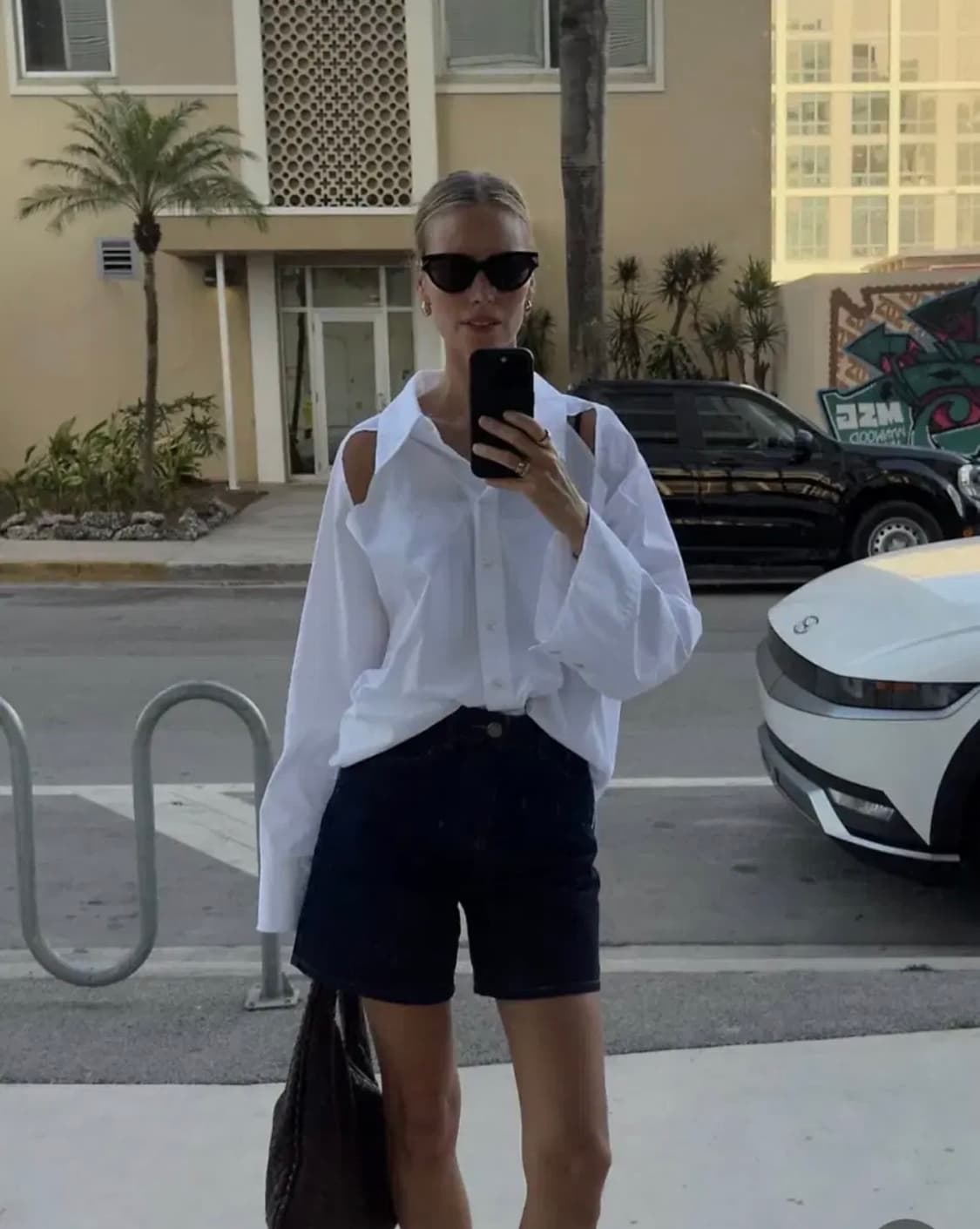 생로랑블랙데님반바지 상품이미지1