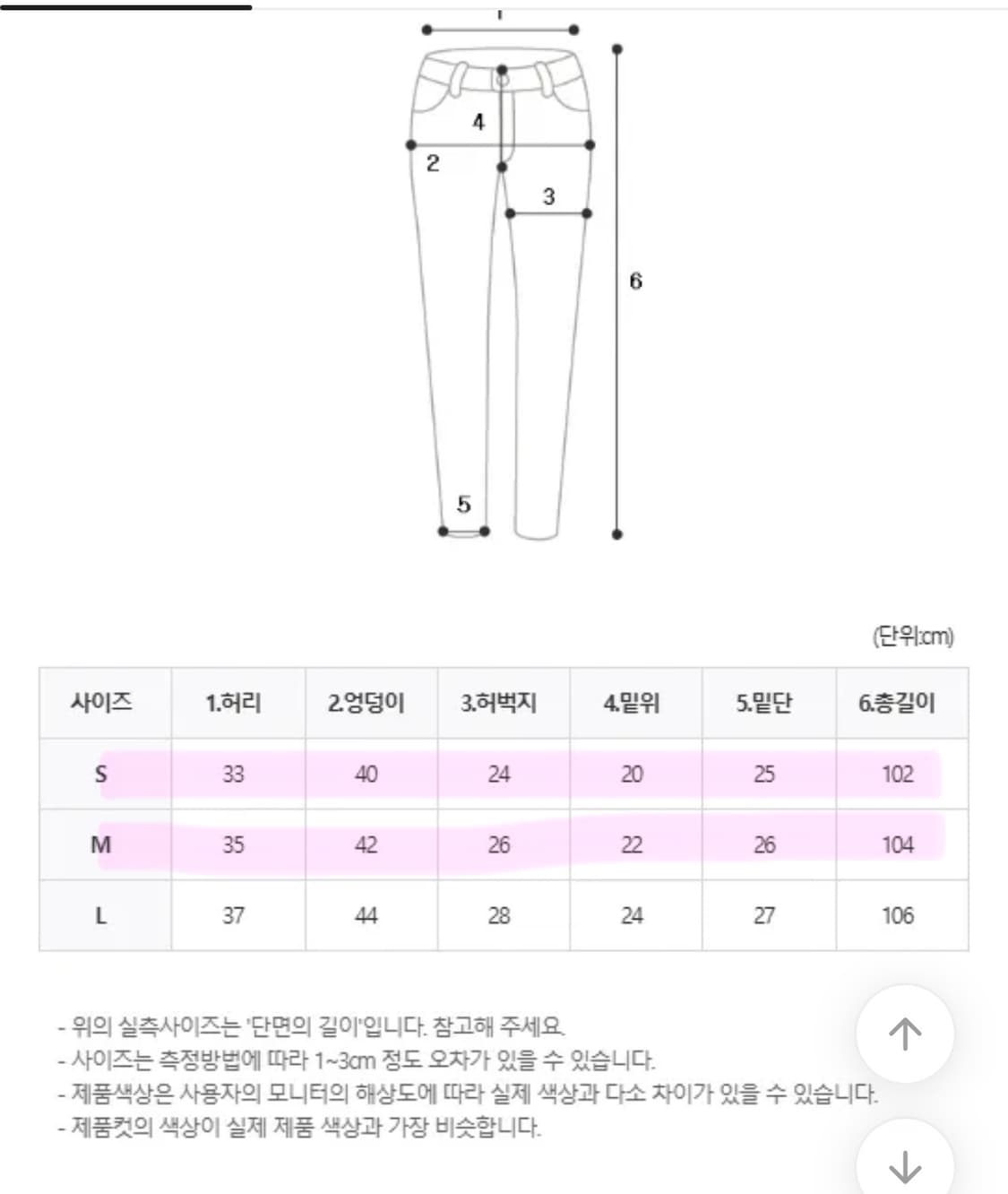 보세 부츠컷 데님팬츠 상품이미지3