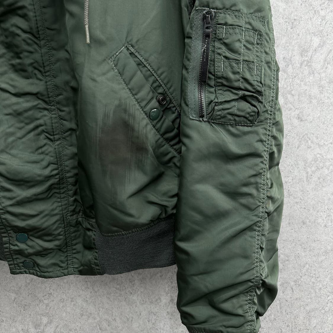 100 미군 70s N2B 남자 밀리터리 항공점퍼 상품이미지7