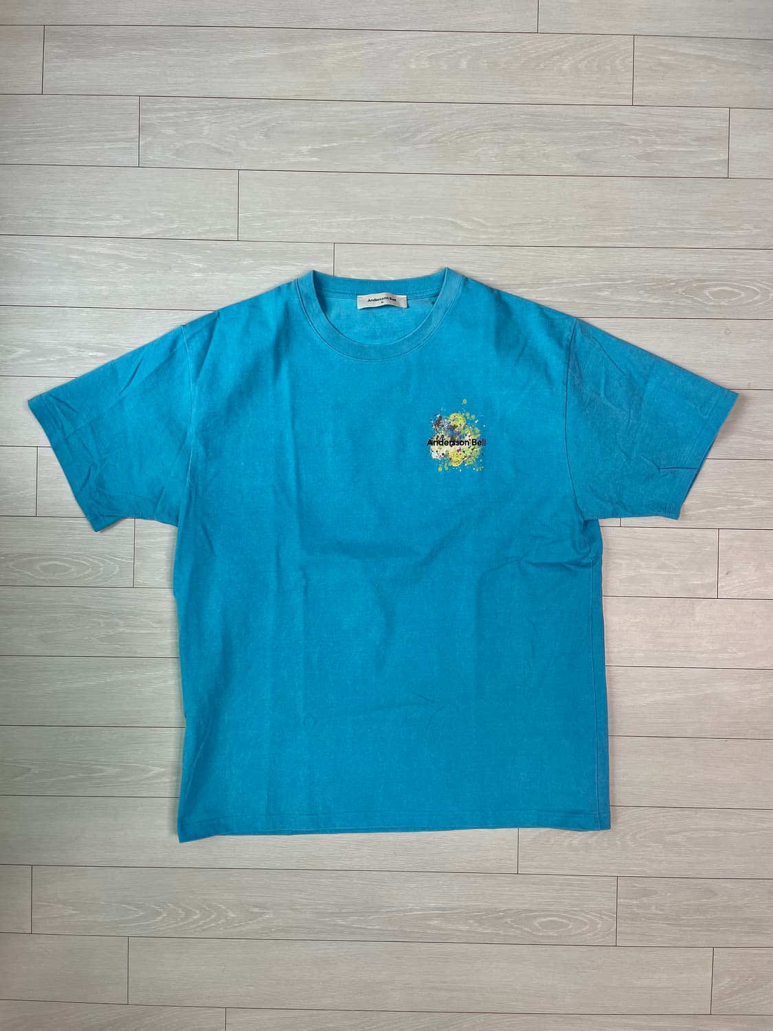 유니섹스 스프레터 프린트 티셔츠 상품이미지1