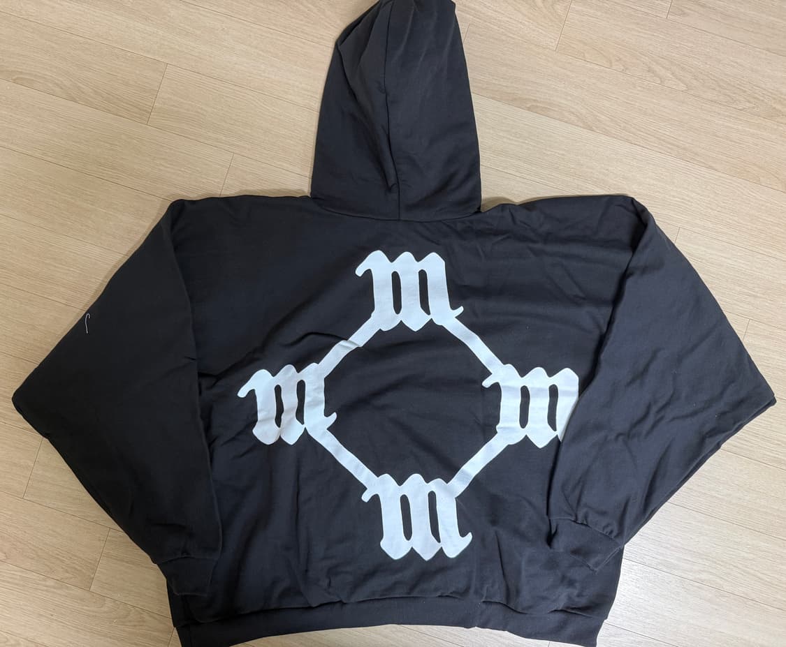 YEEZY ALL DAY HOODIE BLACK 사이즈2 상품이미지1