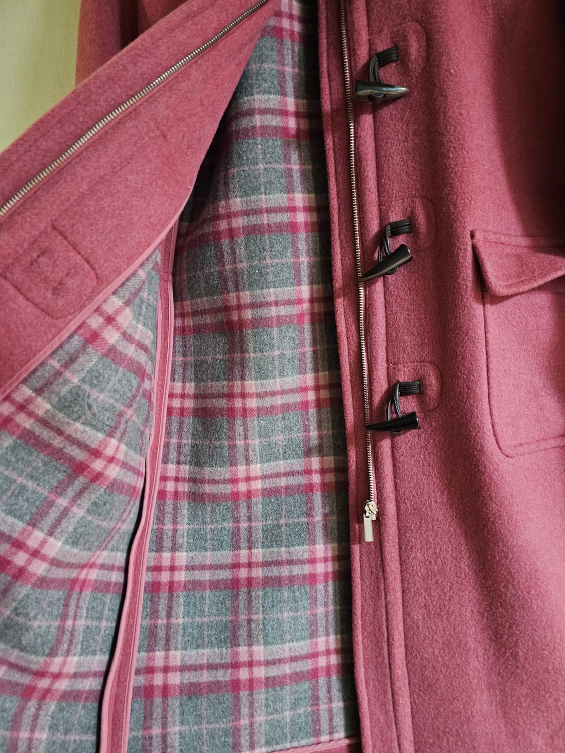 모리걸 핑크 떡볶이 코트 상품이미지2