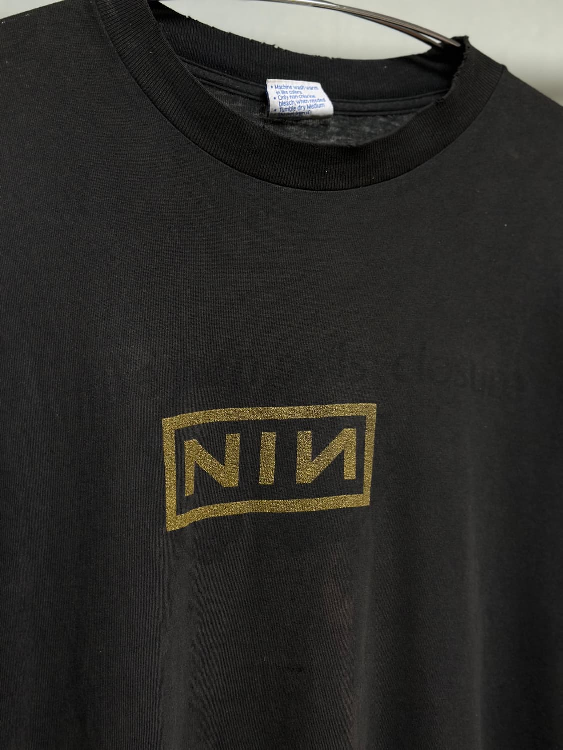 90s Nine inch nails 빈티지 나인인치네일스 티셔츠 XL 상품이미지2