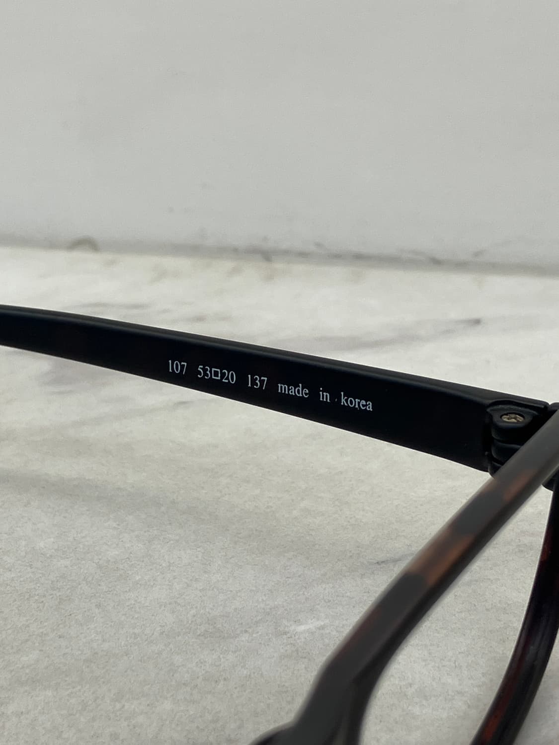 에스쁘아 Espoir 매트 딥브라운 스퀘어 뿔테 안경 상품이미지7