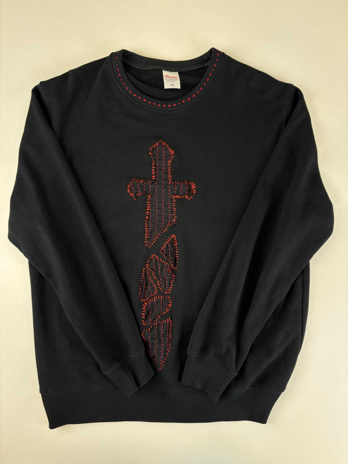 Sashiko Broken Sword Sweat Shirt 상품이미지3
