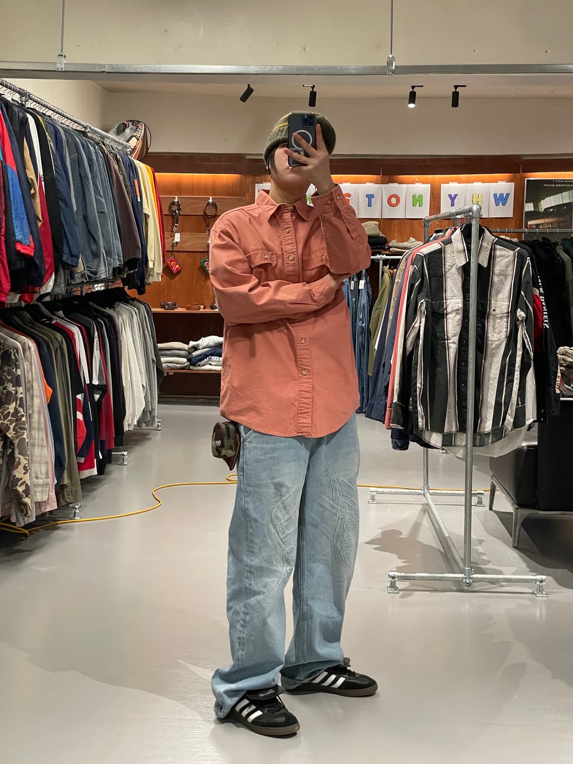 LL bean 워크 셔츠 상품이미지5