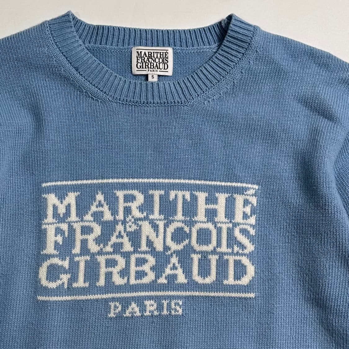 마리떼프랑소와저버 블루 니트 상품이미지4