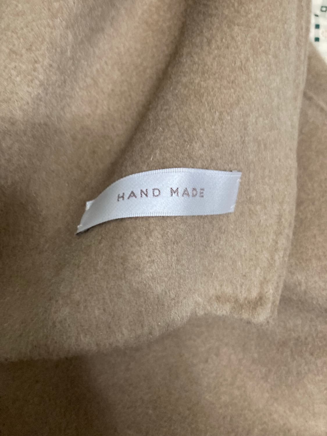 르마드 울 세미오버 코트 카멜 3사이드팔아요 상품이미지5