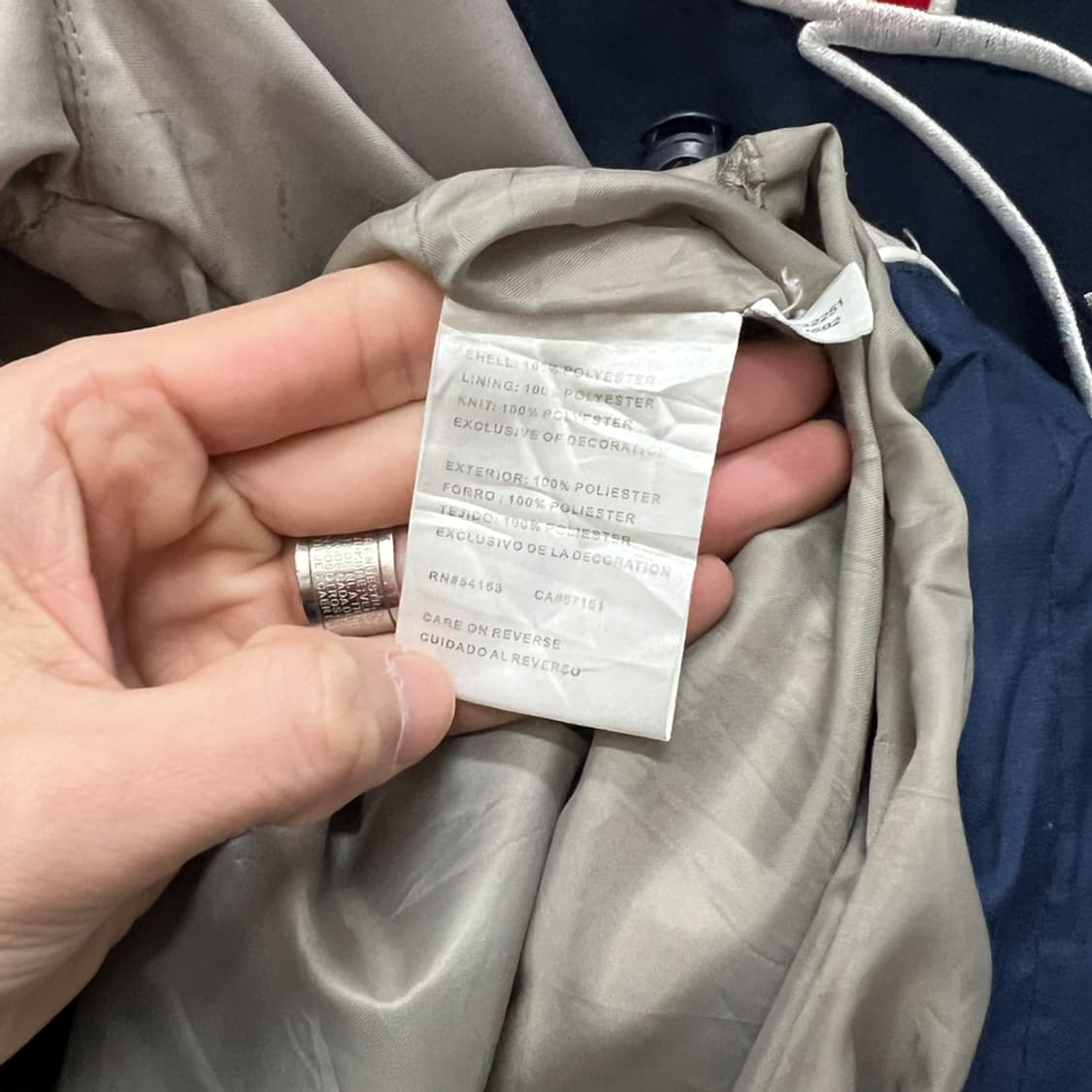 NFL 뉴잉글랜드 패트리어츠 바람막이 웜업 XL 상품이미지5