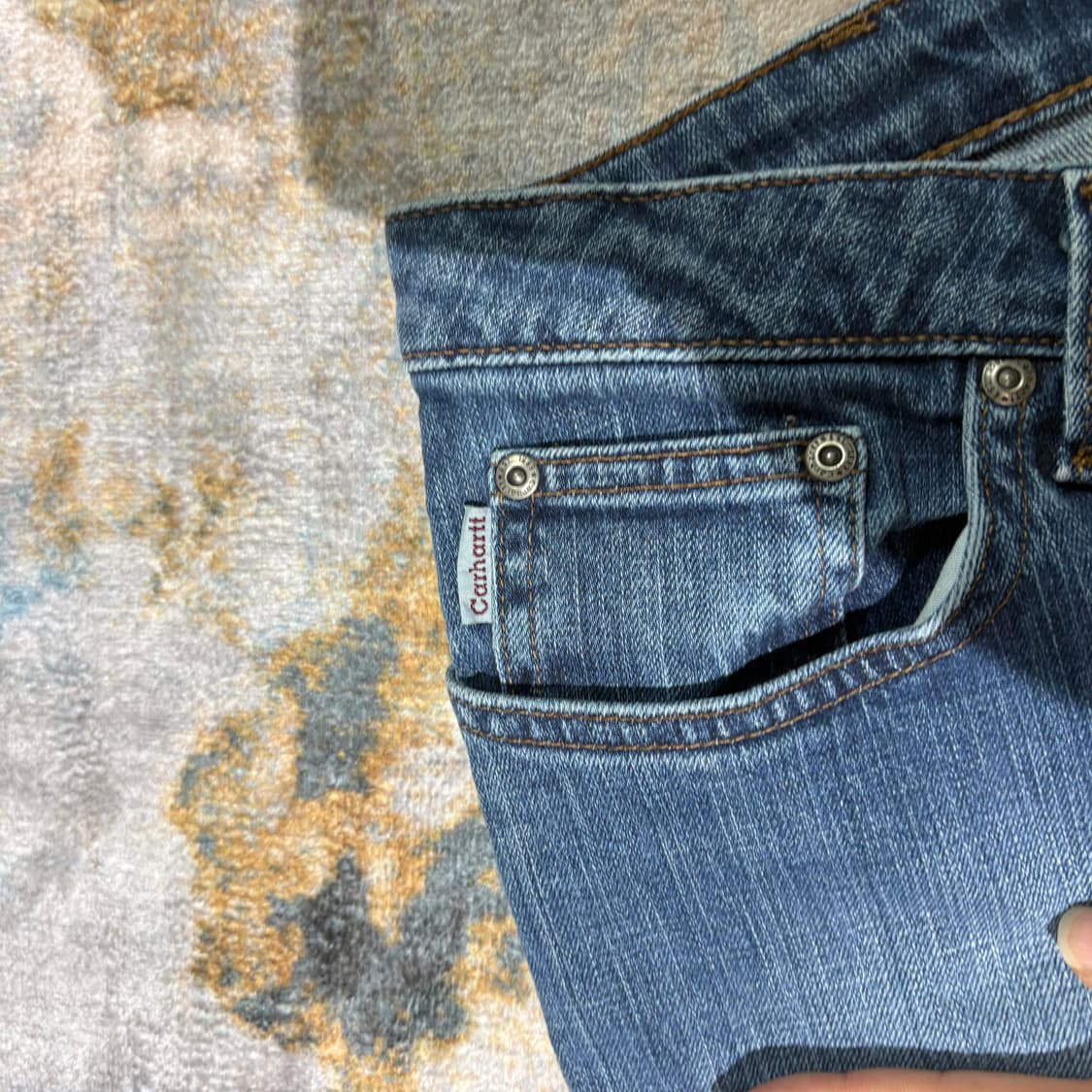 칼하트 빈티지 부츠컷 데님 청팬츠 상품이미지5