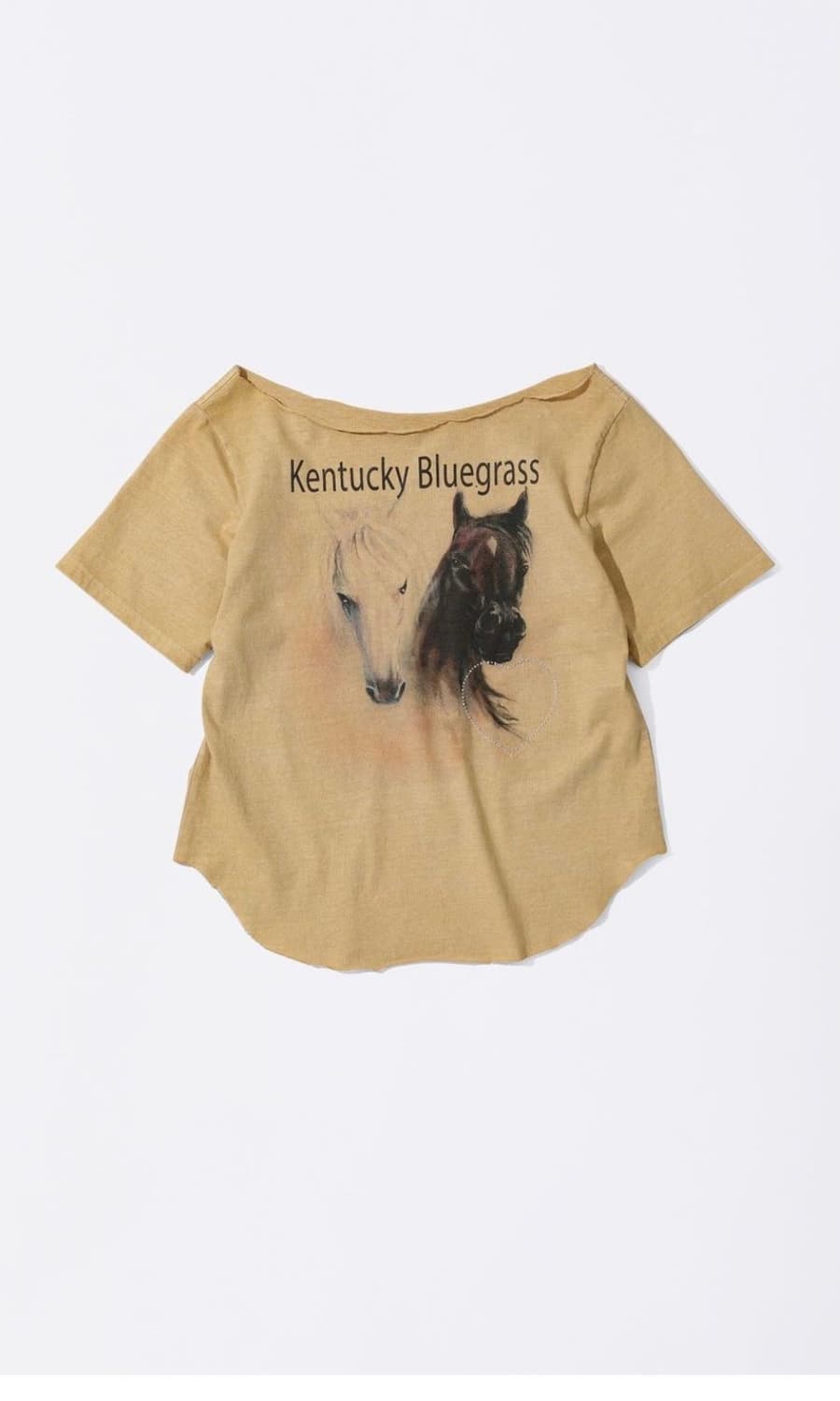 Sheriff cut out tee yellow (스컬프터) 상품이미지1