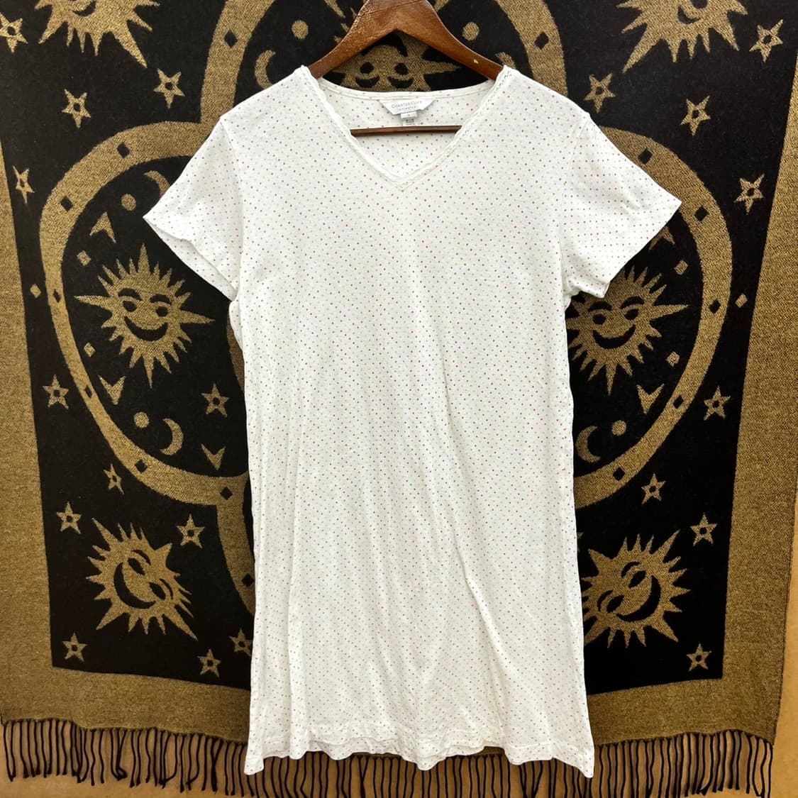 빈티지 코지 모리 코튼캔디 도트 땡땡이 반팔 원피스 K0106 상품이미지3