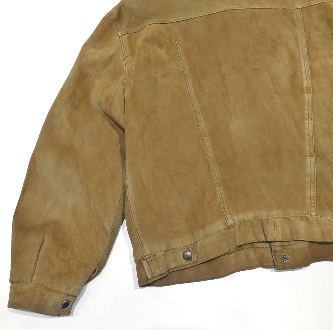 유럽 빈티지 스웨이드 트러커 자켓 (105~110) 상품이미지5