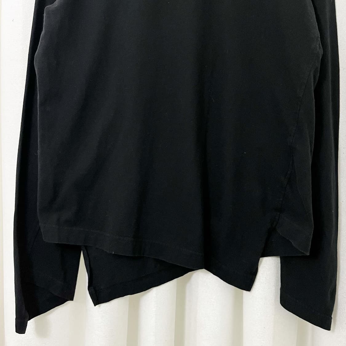 꼼데가르송 블랙 언발 슬리브 상품이미지4