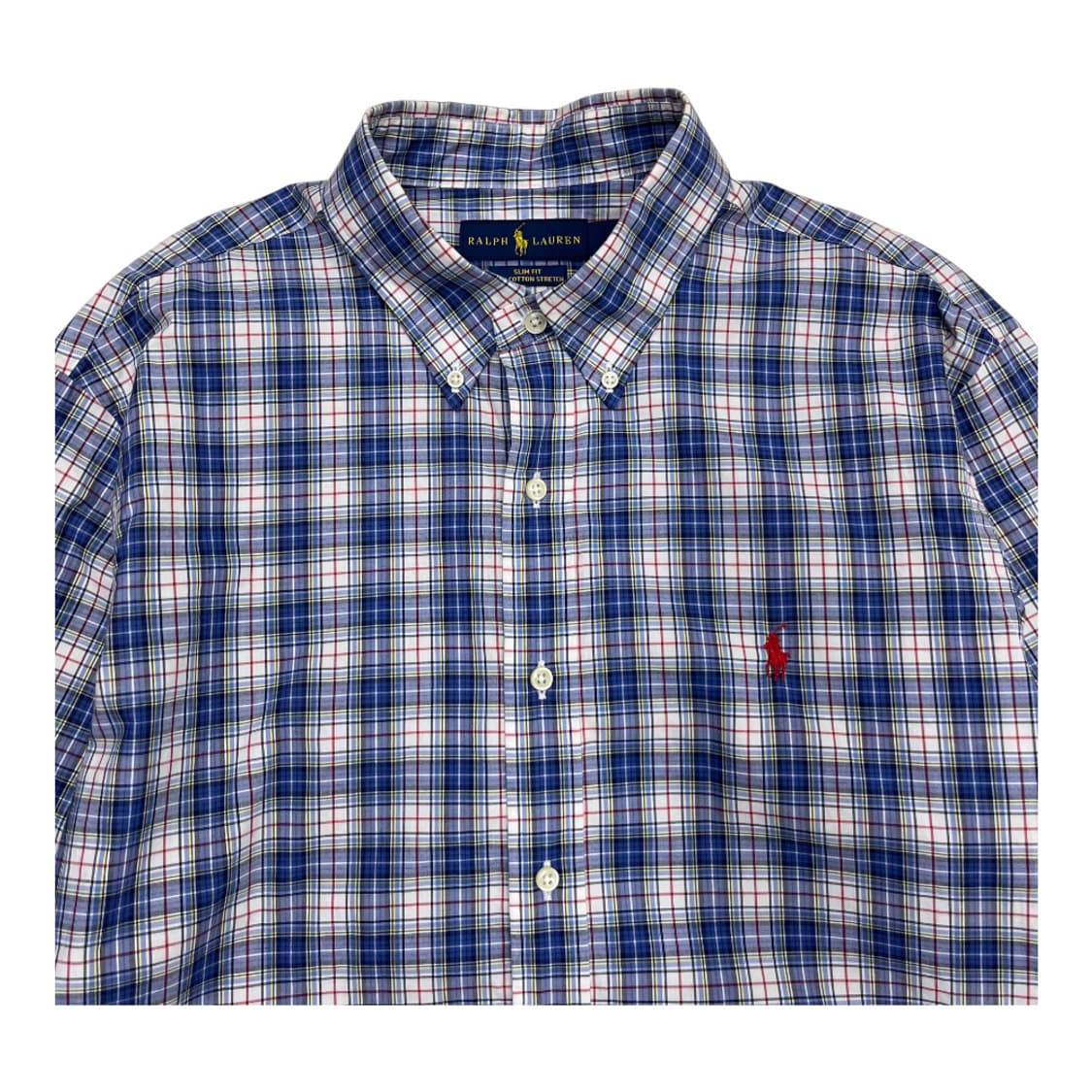 폴로 랄프로렌 레드포니 네이비체크 셔츠 L 상품이미지4