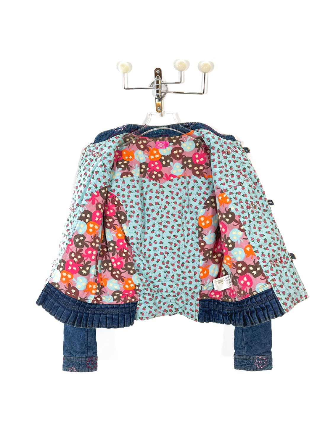오일릴리 플라워 스티치 데님자켓 상품이미지6