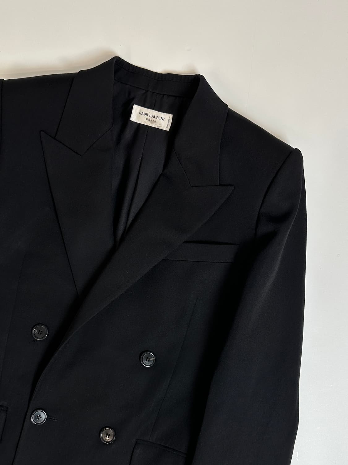 입생로랑 더블 브레스트 자켓 (36) 상품이미지3
